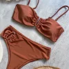Bikini Bandeau con realce para mujer, traje de baño Sexy para mujer, | Ropa de mujer · Omeda.es