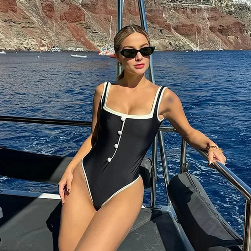 Bikinis de cintura alta 2025, trajes de baño sexis para mujer, traje | Ropa de mujer · Omeda.es - Imagen 19