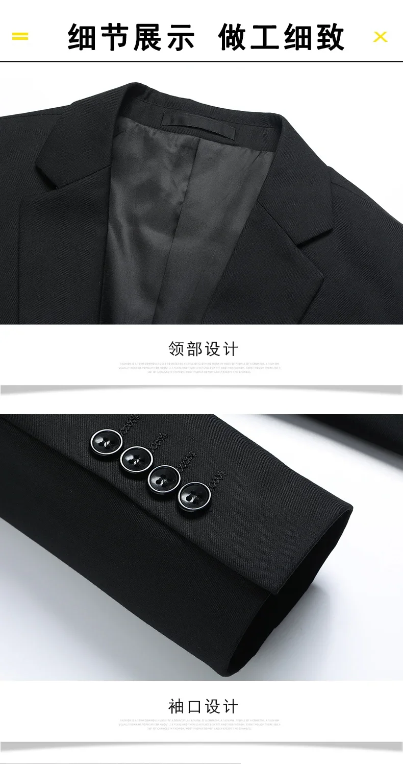 Blazer de estilo británico para hombre, traje Formal profesional de | Ropa de hombre · Omeda.es - Imagen 13