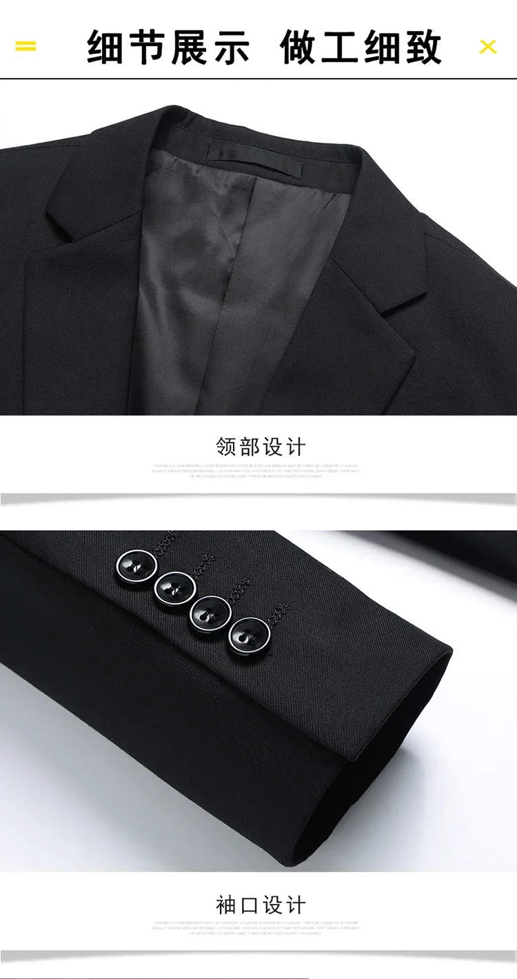 Blazer de estilo británico para hombre, traje Formal profesional de | Ropa de hombre · Omeda.es - Imagen 15