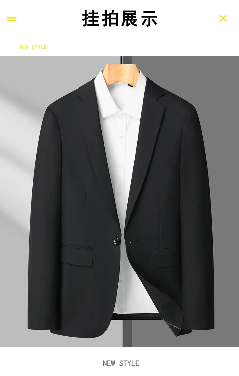 Blazer de estilo británico para hombre, traje Formal profesional de | Ropa de hombre · Omeda.es - Imagen 4