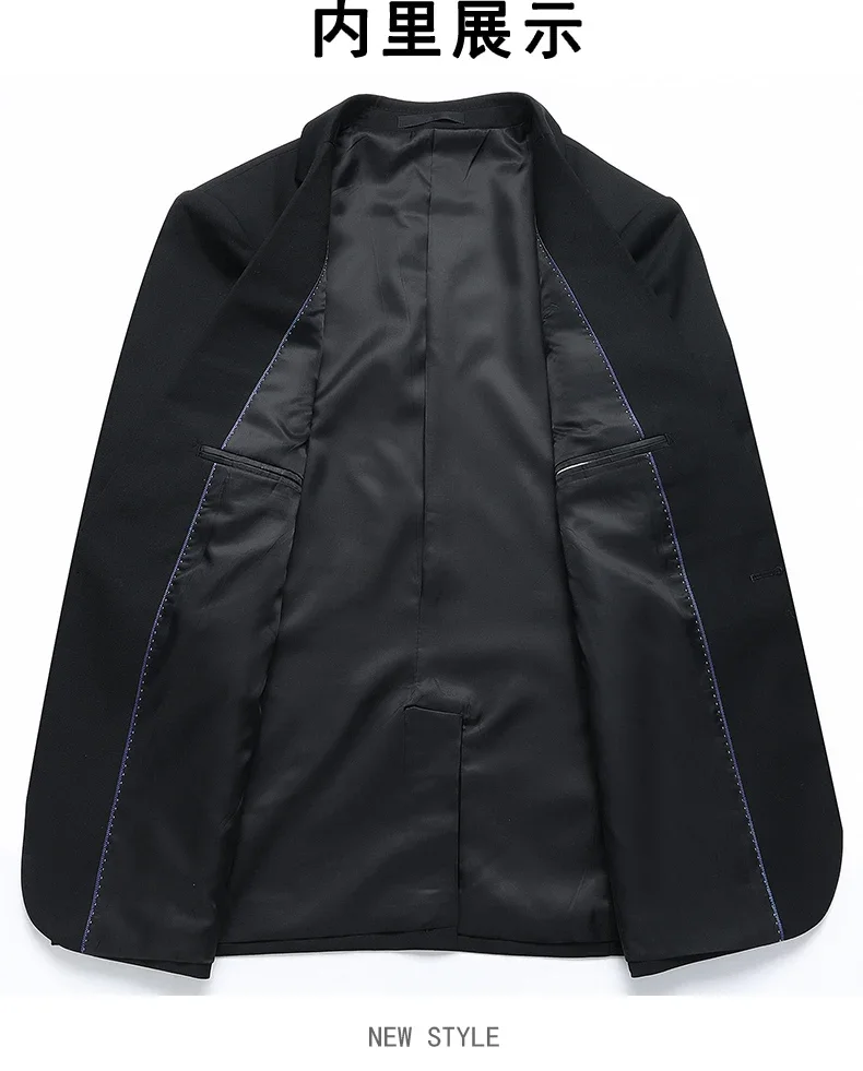 Blazer de estilo británico para hombre, traje Formal profesional de | Ropa de hombre · Omeda.es - Imagen 9