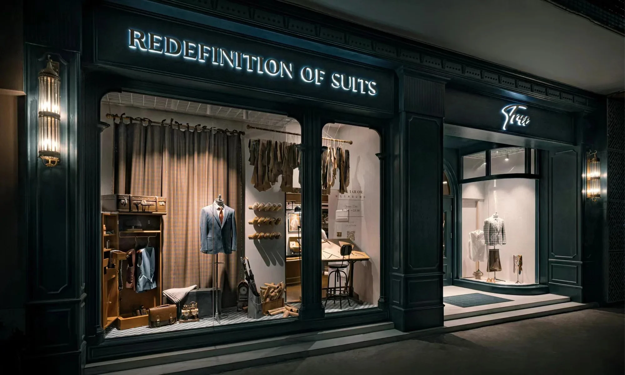 Blazer para hombre en espiga con un solo pecho, traje informal | Ropa de hombre · Omeda.es - Imagen 2