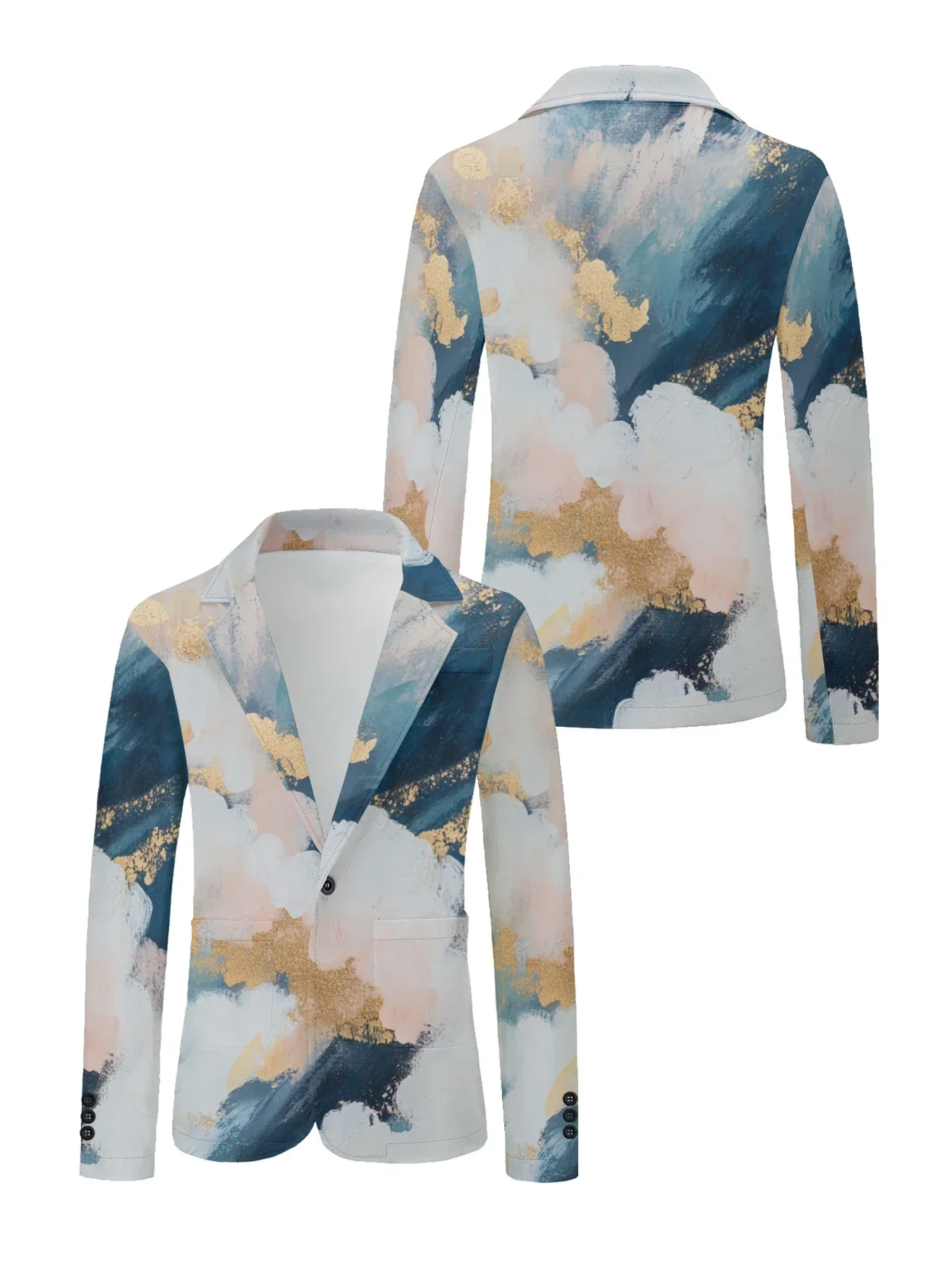 Blazer informal para hombre, traje clásico elegante con estampado de | Ropa de hombre · Omeda.es