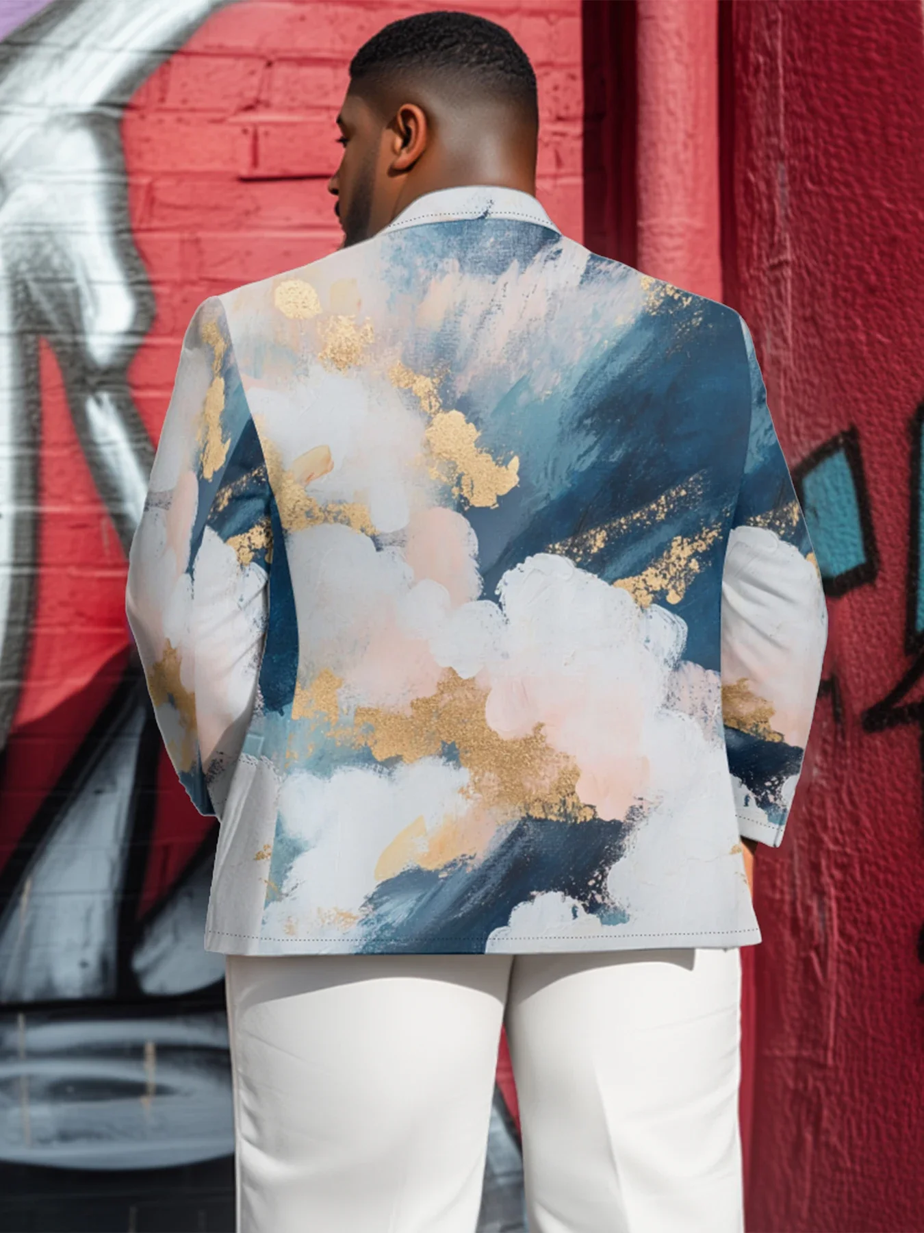 Blazer informal para hombre, traje clásico elegante con estampado de | Ropa de hombre · Omeda.es - Imagen 12