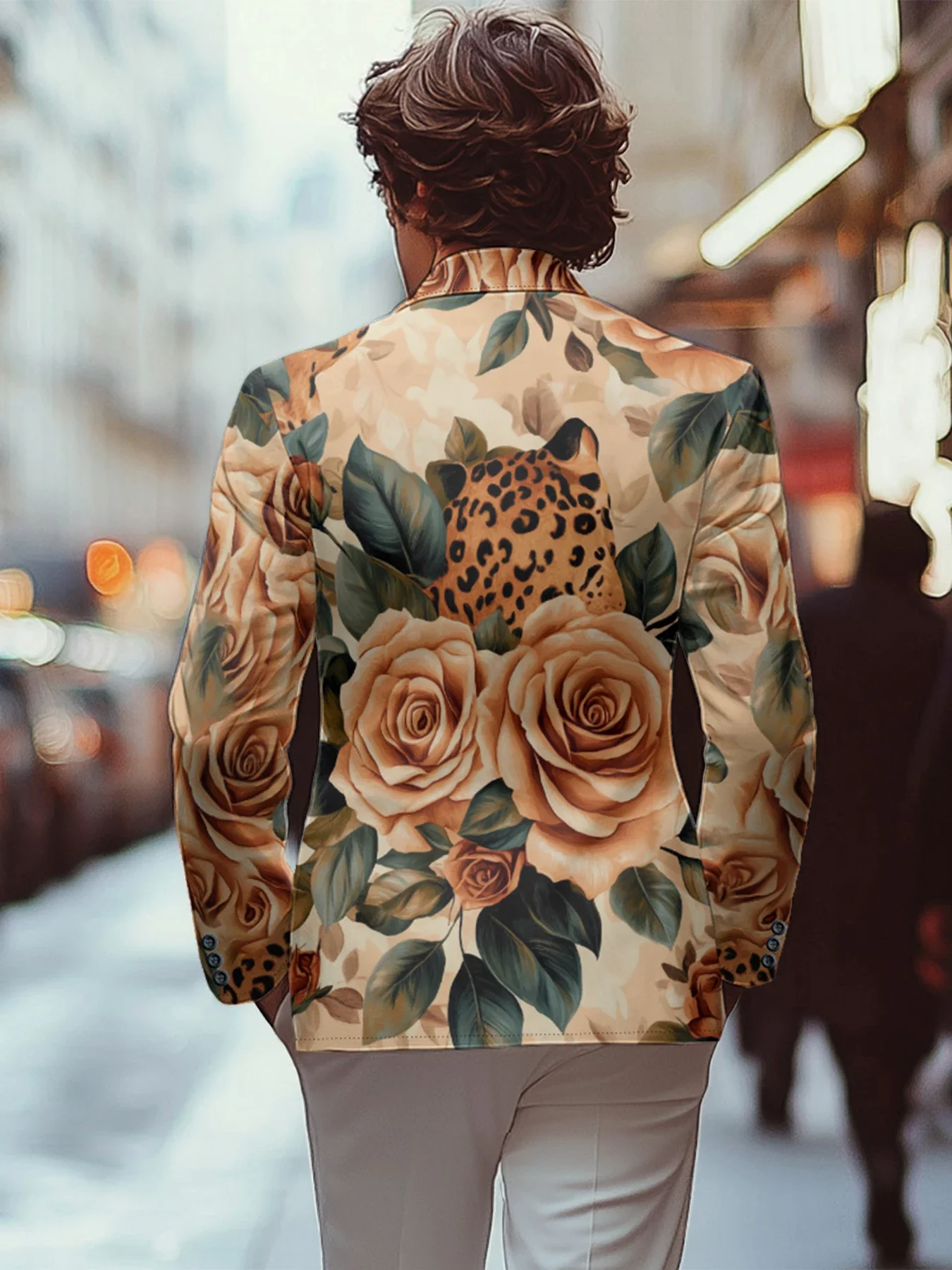 Blazer informal para hombre, traje clásico elegante con estampado de | Ropa de hombre · Omeda.es - Imagen 26