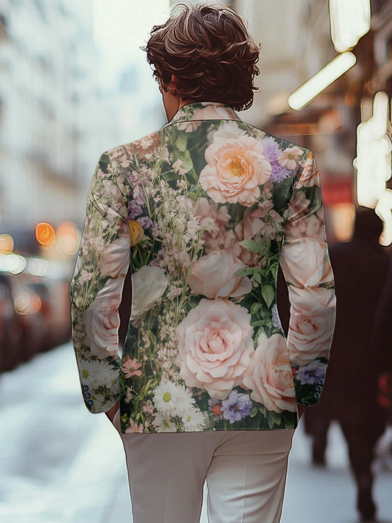 Blazer informal para hombre, traje clásico elegante con estampado de | Ropa de hombre · Omeda.es - Imagen 34