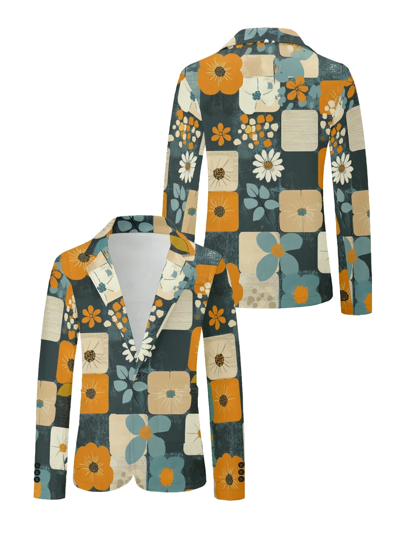 Blazer informal para hombre, traje clásico elegante con estampado de | Ropa de hombre · Omeda.es - Imagen 39