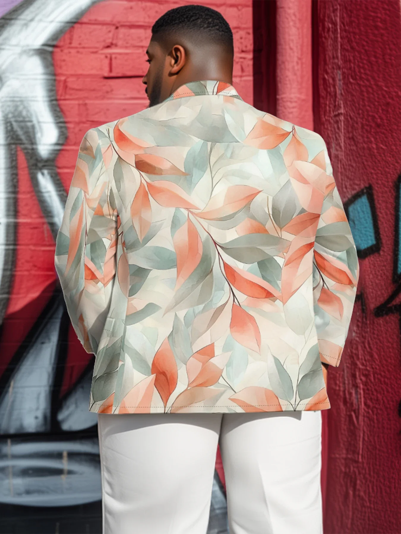 Blazer informal para hombre, traje clásico elegante con estampado de | Ropa de hombre · Omeda.es - Imagen 4