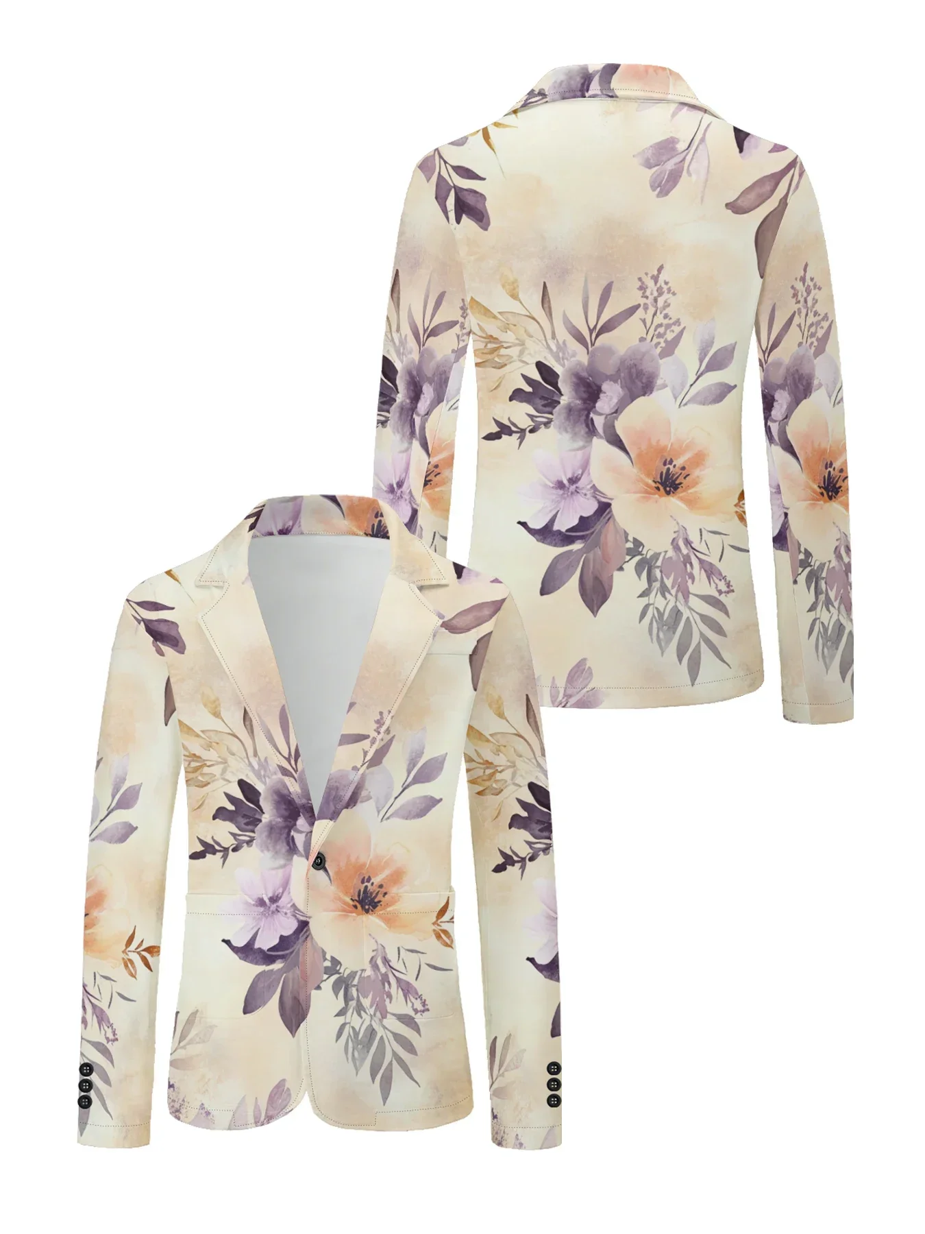 Blazer informal para hombre, traje clásico elegante con estampado de | Ropa de hombre · Omeda.es - Imagen 44