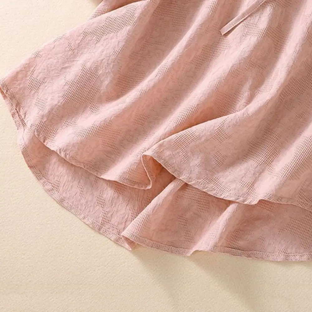 Blusa elegante para mujer, camisa con capucha de algodón y lino, | Ropa de mujer · Omeda.es - Imagen 14