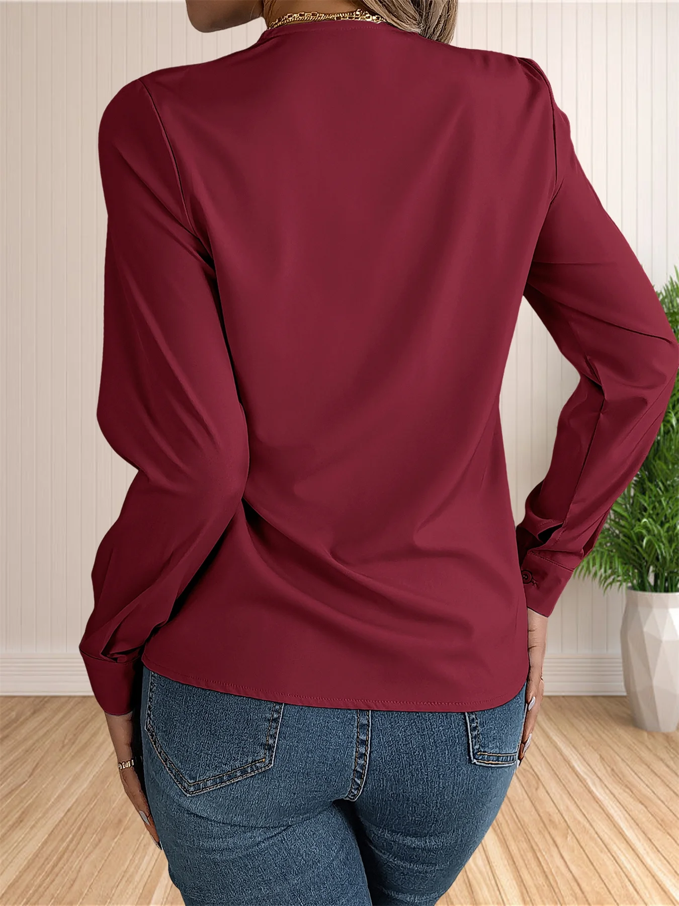 Blusa elegante de oficina de negocios para mujer, camisas elegantes | Ropa de mujer · Omeda.es - Imagen 12