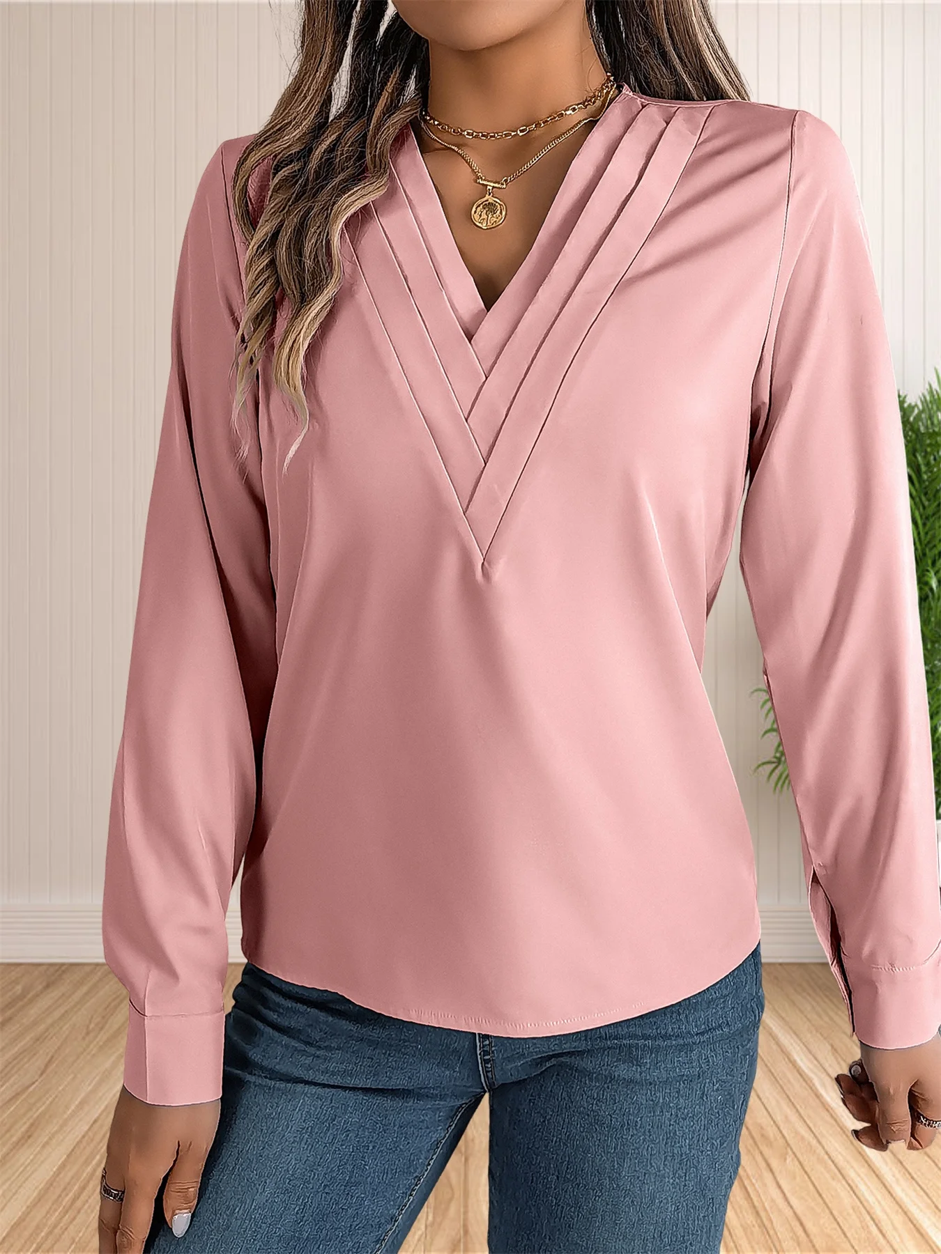 Blusa elegante de oficina de negocios para mujer, camisas elegantes | Ropa de mujer · Omeda.es - Imagen 27