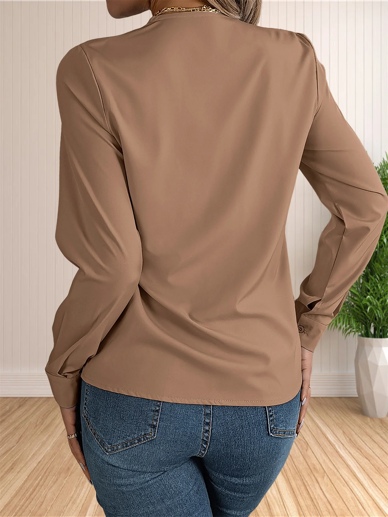 Blusa elegante de oficina de negocios para mujer, camisas elegantes | Ropa de mujer · Omeda.es - Imagen 6