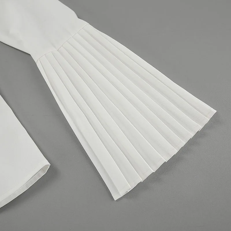 Blusa de gasa blanca para mujer, camisas sexis con diseño calado y | Ropa de mujer · Omeda.es - Imagen 14