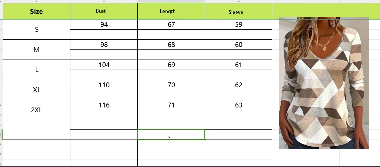 Blusa de manga larga con cuello en V para mujer, Top minimalista y | Ropa de mujer · Omeda.es - Imagen 2