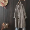 Blusa Mujer Camisa holgada De algodón y lino abrigo largo para Mujer | Ropa de mujer · Omeda.es