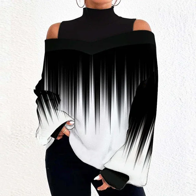 Blusa de mujer Camisa Ropa nueva con diseño de caída en los hombros, | Ropa de mujer · Omeda.es - Imagen 15