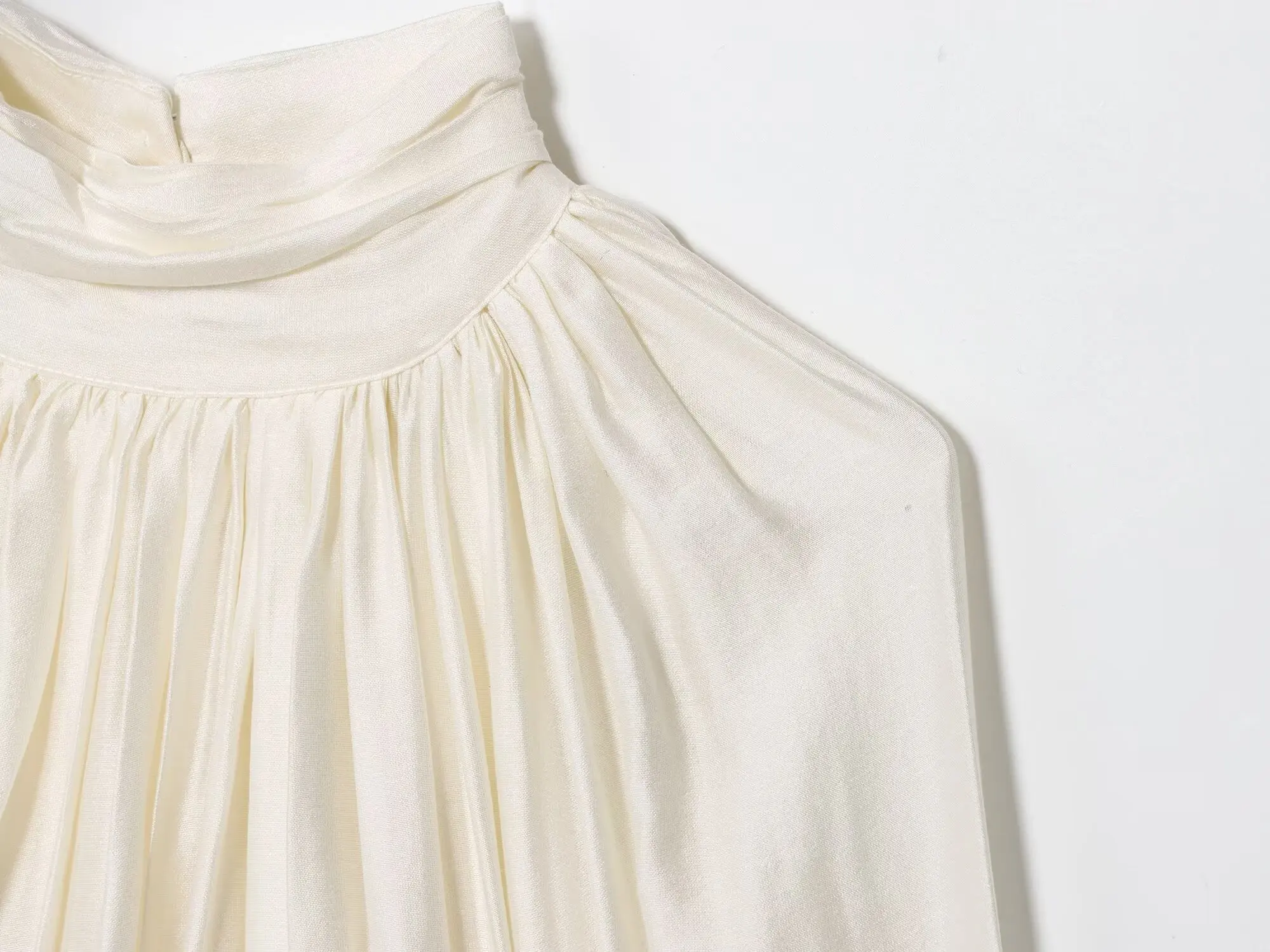 Blusa de mujer con cuello redondo, camisa holgada de manga larga, Top | Ropa de mujer · Omeda.es - Imagen 8