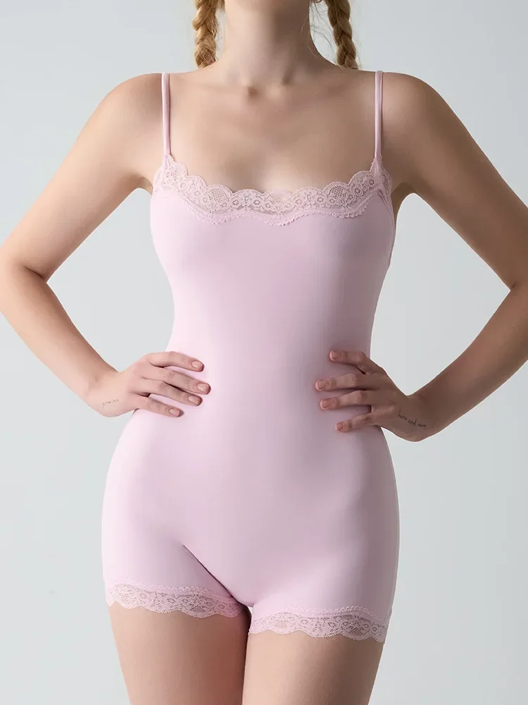 Body de encaje para mujer, mono ajustado con tirantes ajustables y | Ropa de mujer · Omeda.es - Imagen 28