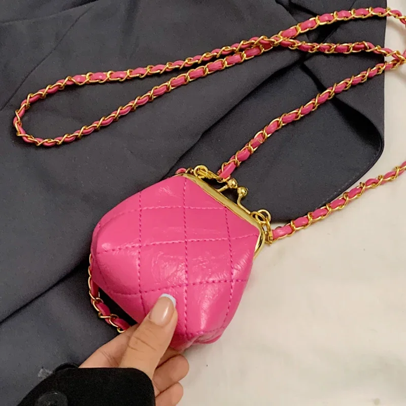 Bolso cruzado con cadena de lujo para mujer, Mini monedero con Clip | Accesorios de moda · Omeda.es - Imagen 22