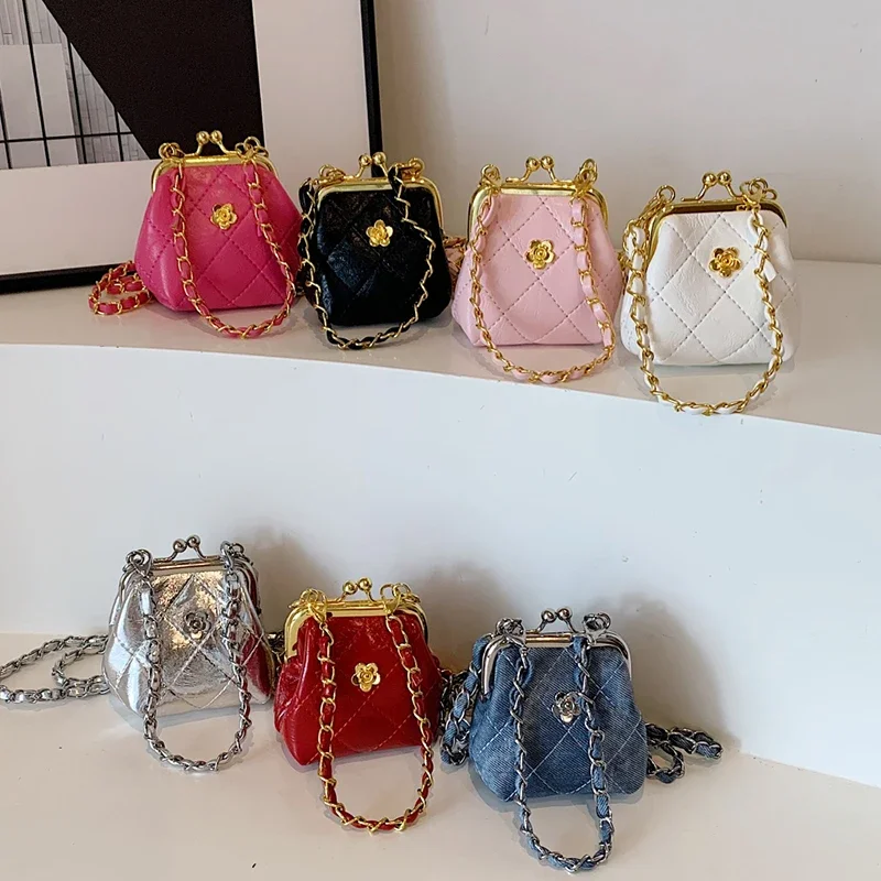 Bolso cruzado con cadena de lujo para mujer, Mini monedero con Clip | Accesorios de moda · Omeda.es - Imagen 3