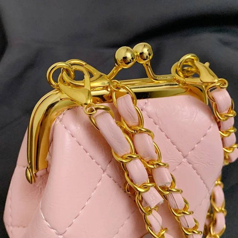 Bolso cruzado con cadena de lujo para mujer, Mini monedero con Clip | Accesorios de moda · Omeda.es - Imagen 31
