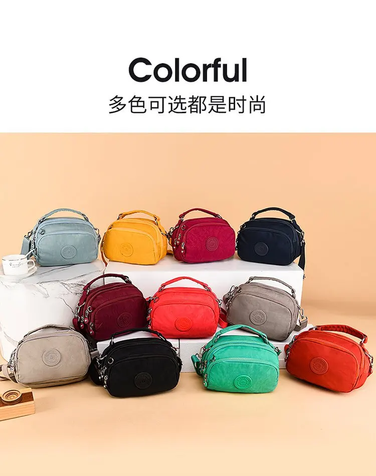 Bolso cruzado pequeño para mujer, bandolera de estilo exterior, | Accesorios de moda · Omeda.es - Imagen 13