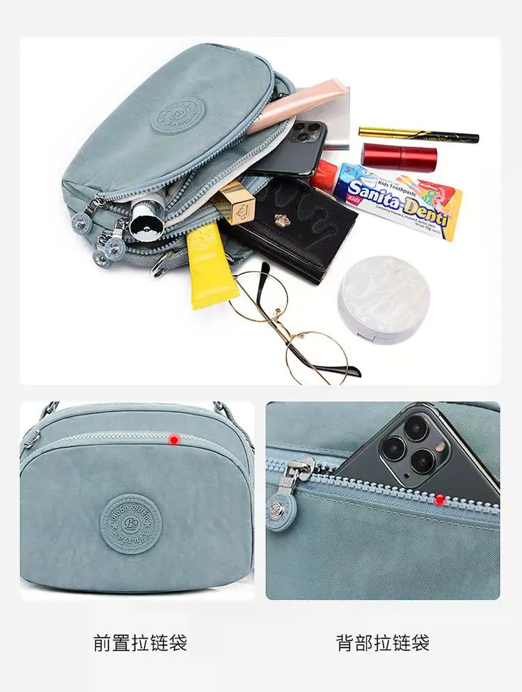 Bolso cruzado pequeño para mujer, bandolera de estilo exterior, | Accesorios de moda · Omeda.es - Imagen 17