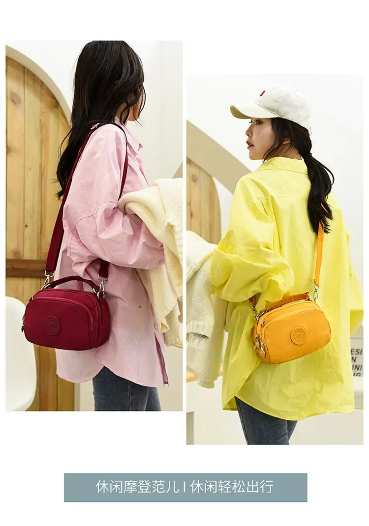 Bolso cruzado pequeño para mujer, bandolera de estilo exterior, | Accesorios de moda · Omeda.es - Imagen 9