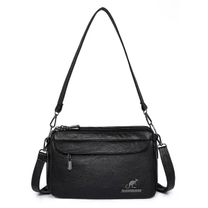 Bolso cruzado vintage de cuero PU para mujer, bolso de hombro a la | Accesorios de moda · Omeda.es