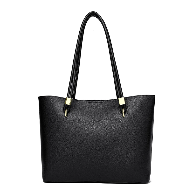 Bolso Hobo para mujer, bolso de hombro liso de cuero PU de calidad | Accesorios de moda · Omeda.es - Imagen 17