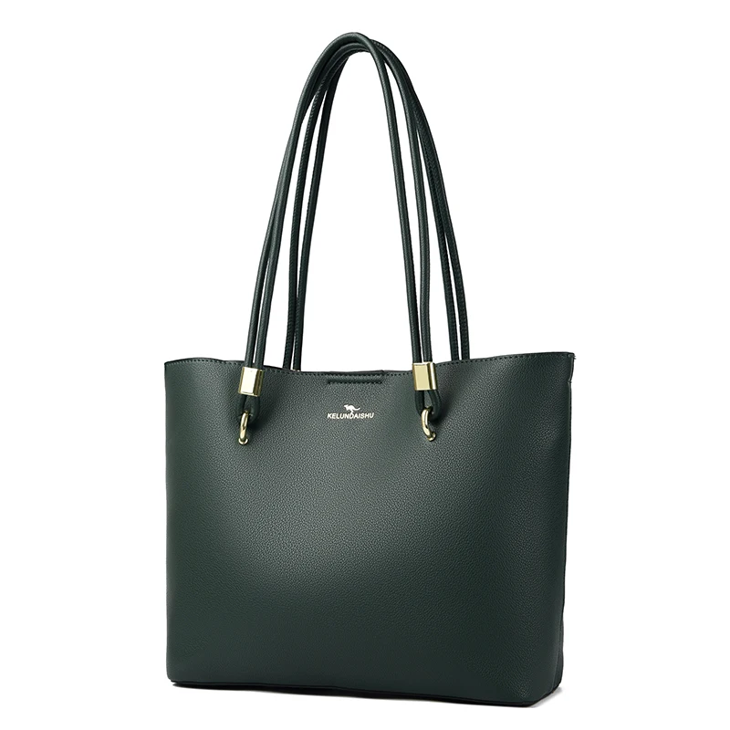 Bolso Hobo para mujer, bolso de hombro liso de cuero PU de calidad | Accesorios de moda · Omeda.es - Imagen 21