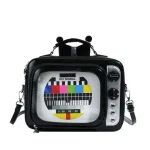 Bolso de hombro para mujer, bolso cruzado con forma de TV divertida, | Accesorios de moda · Omeda.es