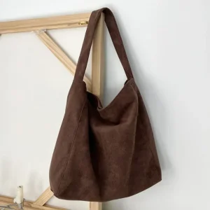 Bolso de hombro para mujer, bolso informal de gran capacidad de tela | Accesorios de moda · Omeda.es