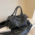 Bolso de hombro de piel sintética para mujer, de diseño Retro | Accesorios de moda · Omeda.es