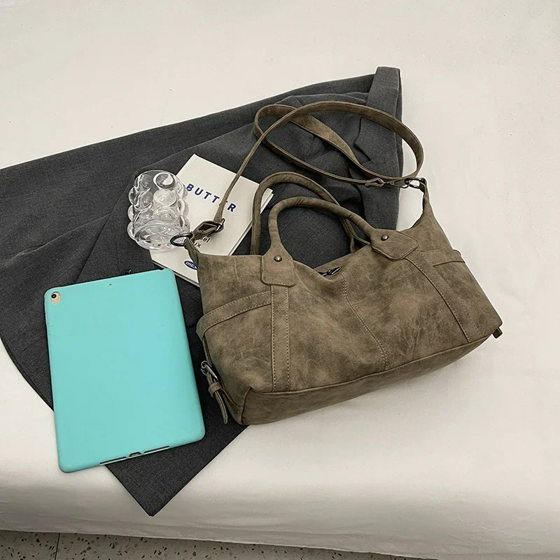 Bolso de hombro de piel sintética para mujer, de diseño Retro | Accesorios de moda · Omeda.es - Imagen 13