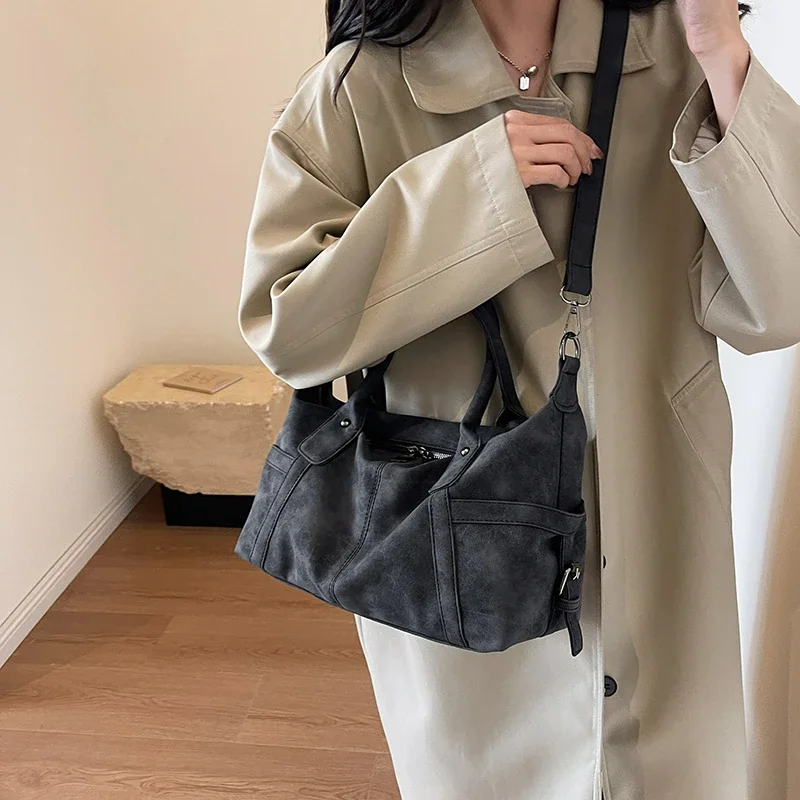 Bolso de hombro de piel sintética para mujer, de diseño Retro | Accesorios de moda · Omeda.es - Imagen 3