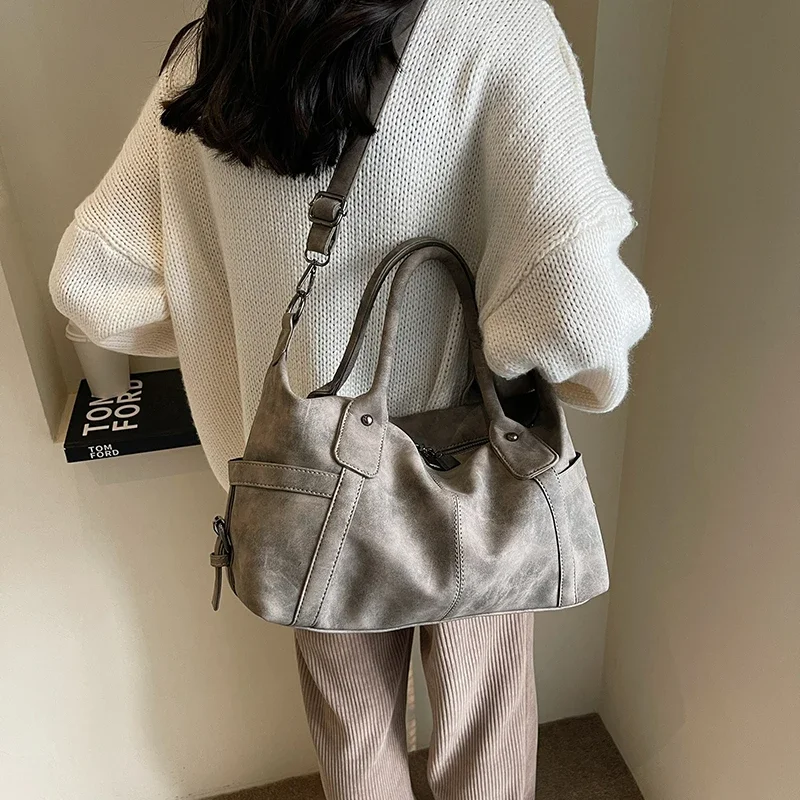 Bolso de hombro de piel sintética para mujer, de diseño Retro | Accesorios de moda · Omeda.es - Imagen 7