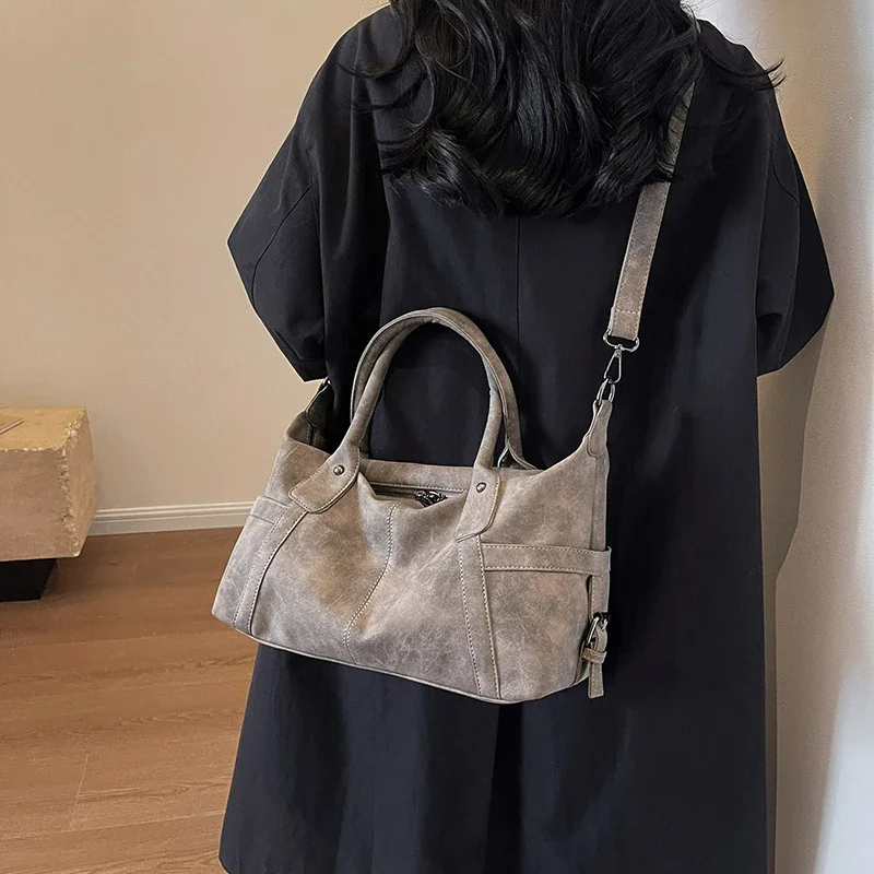 Bolso de hombro de piel sintética para mujer, de diseño Retro | Accesorios de moda · Omeda.es - Imagen 8