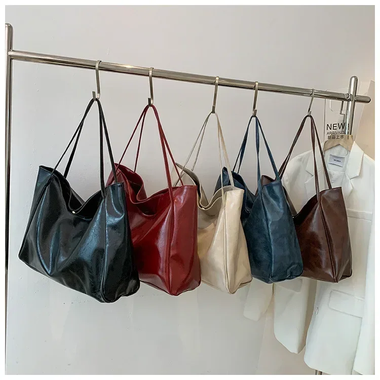 Bolso de mano de moda para mujer, bolsa de hombro de cuero Pu suave | Accesorios de moda · Omeda.es - Imagen 8