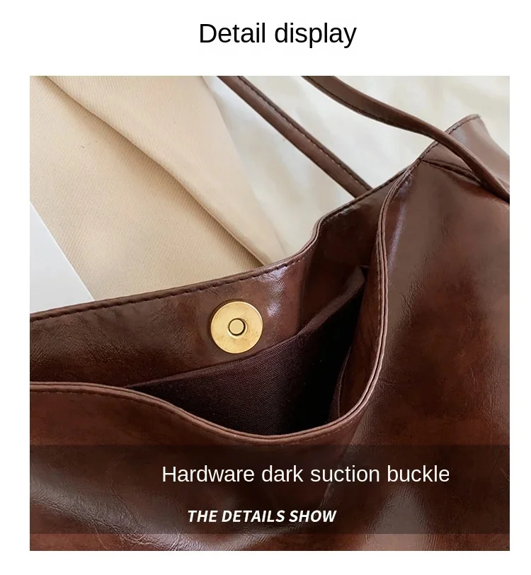 Bolso de mano para mujer, bolsa para axila a la moda, bolso de hombro | Accesorios de moda · Omeda.es - Imagen 5