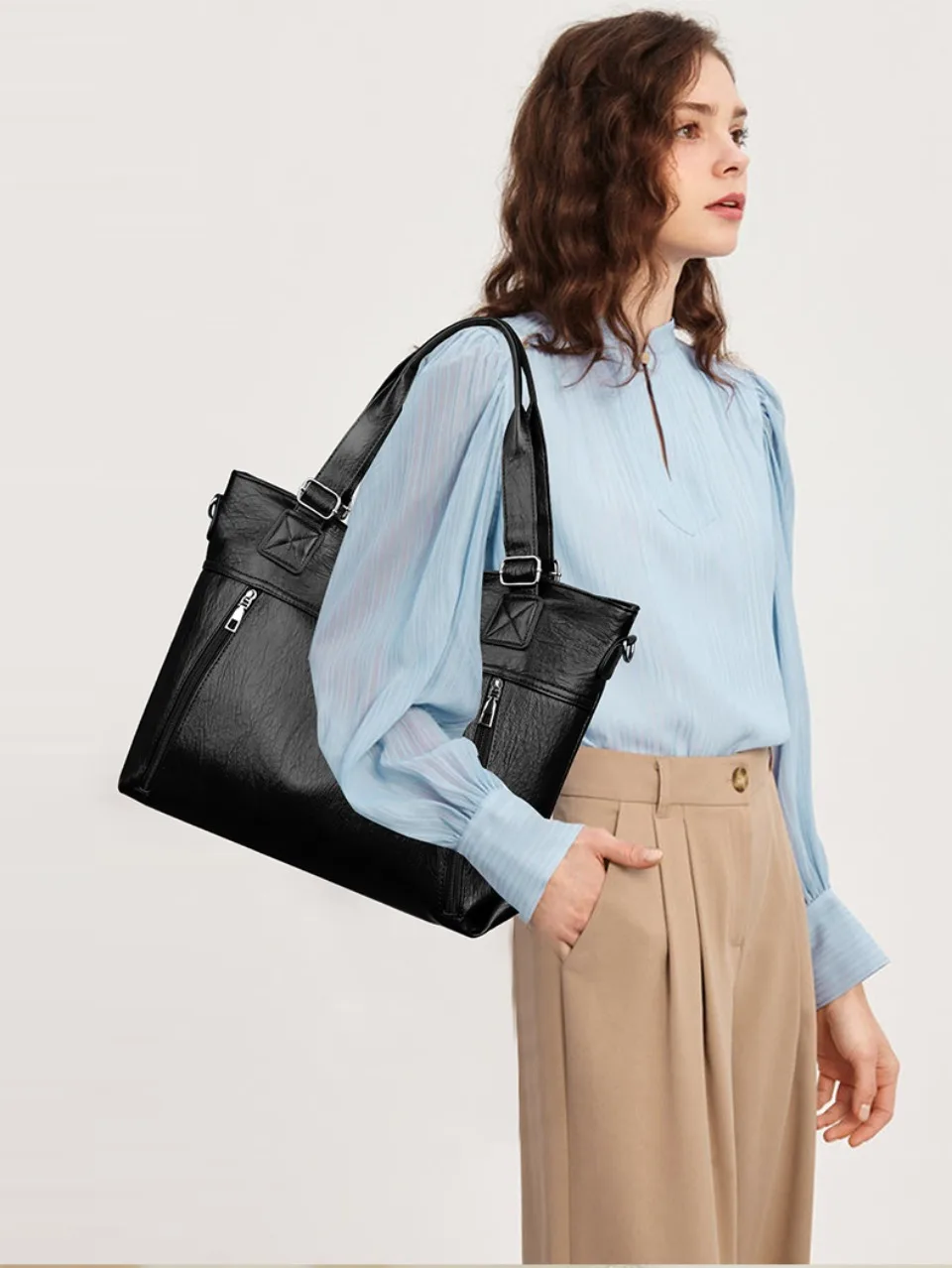 Bolso de mano Retro de moda para mujer, bolso de hombro moderno, | Accesorios de moda · Omeda.es - Imagen 8