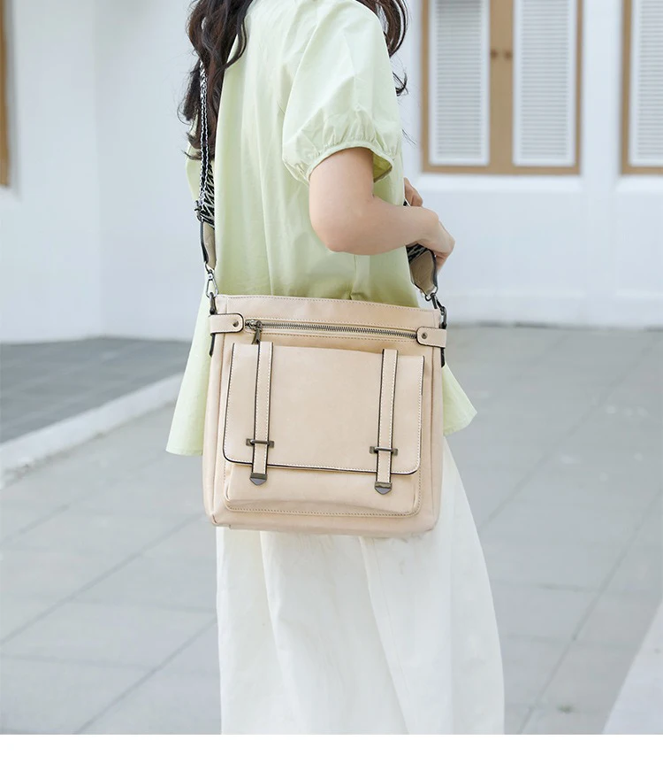 Bolso de mujer, bolso cruzado de estilo clásico a la moda, bolso | Accesorios de moda · Omeda.es - Imagen 15