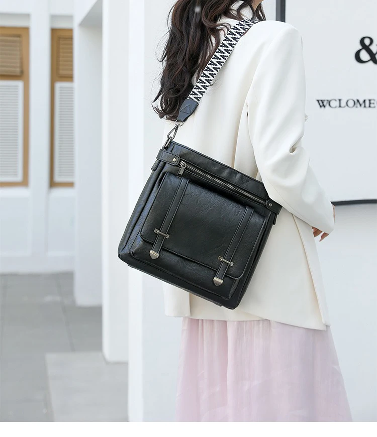 Bolso de mujer, bolso cruzado de estilo clásico a la moda, bolso | Accesorios de moda · Omeda.es - Imagen 18