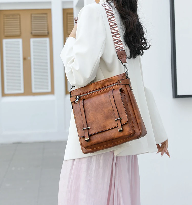 Bolso de mujer, bolso cruzado de estilo clásico a la moda, bolso | Accesorios de moda · Omeda.es - Imagen 2
