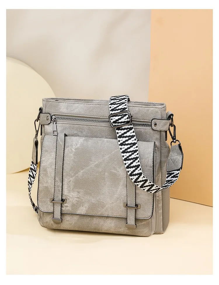 Bolso de mujer, bolso cruzado de estilo clásico a la moda, bolso | Accesorios de moda · Omeda.es - Imagen 21