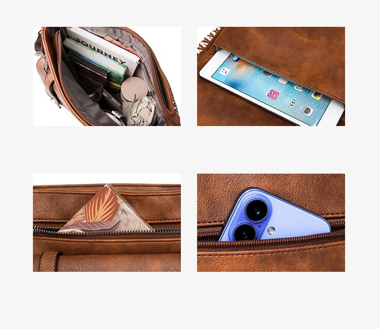 Bolso de mujer, bolso cruzado de estilo clásico a la moda, bolso | Accesorios de moda · Omeda.es - Imagen 9