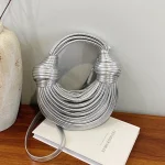 Bolso de noche elegante para mujer, bolso de mano de PU brillante con | Accesorios de moda · Omeda.es