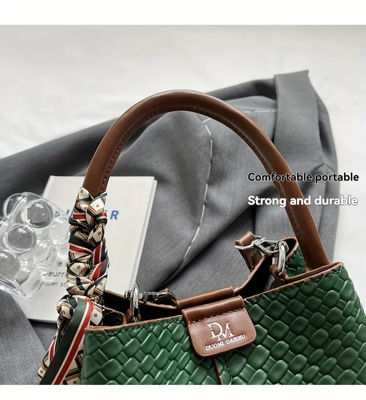 Bolso tipo cubo para mujer a la moda, elegante bolso con efecto | Accesorios de moda · Omeda.es - Imagen 31